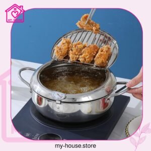 حلة قلي بصفاية زيت