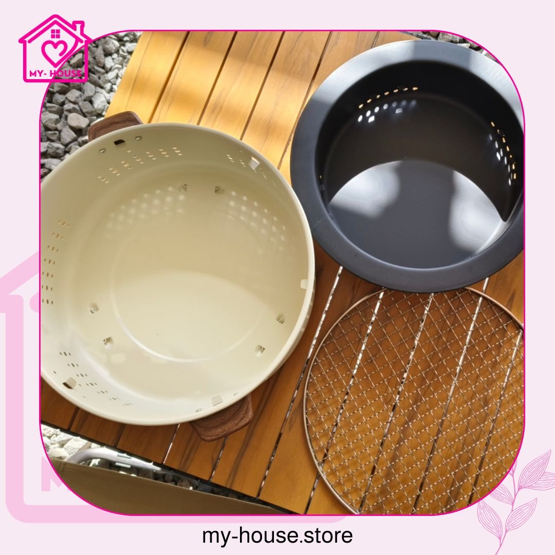 شواية الفحم المحمولة - الصورة 4