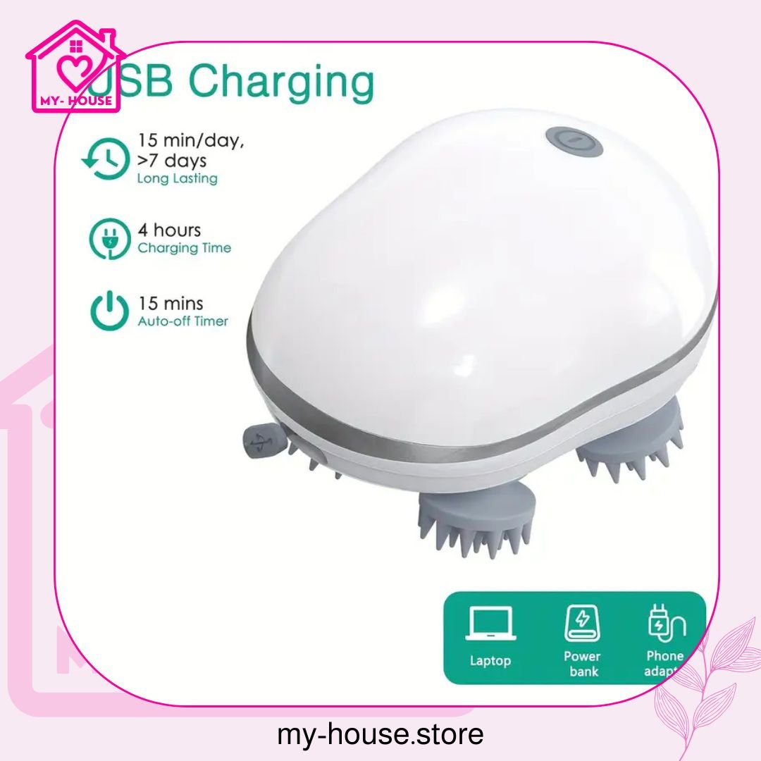 جهاز تدليك لفروة الراس والجسم - الصورة 4