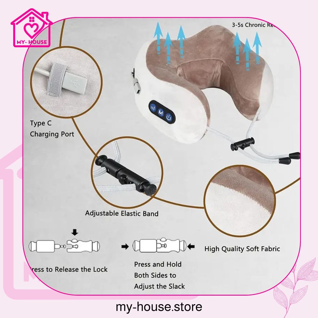 مخدة مساج الرقبه - الصورة 7