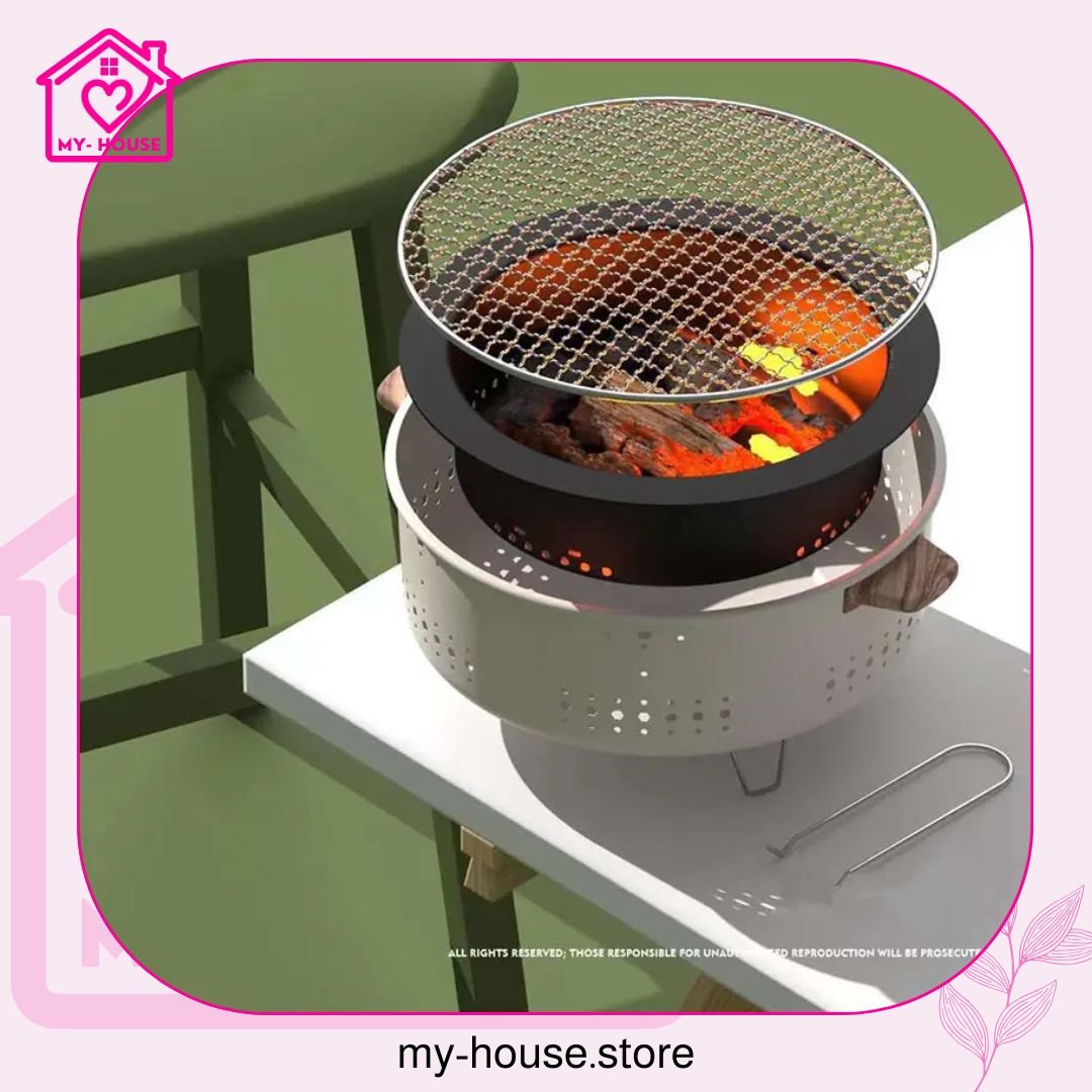 شواية الفحم المحمولة - الصورة 8